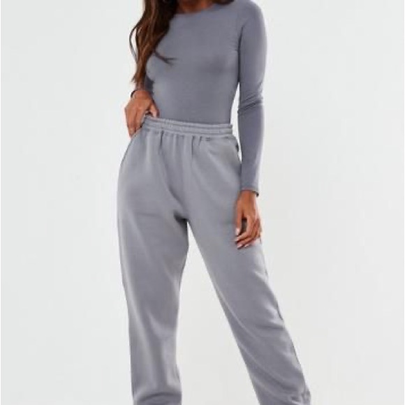 Oversized Sweatpants Grey 90s Joggers Missguided 90s Oversized